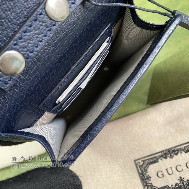Gucci专柜新款女包, 古驰GG Marmont印花布磁扣手机包 Gucci单肩斜挎包 657582  gdj1715